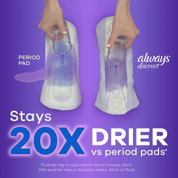 Always Discreet Incontinence Pads Heavy Absorbency - Image 2