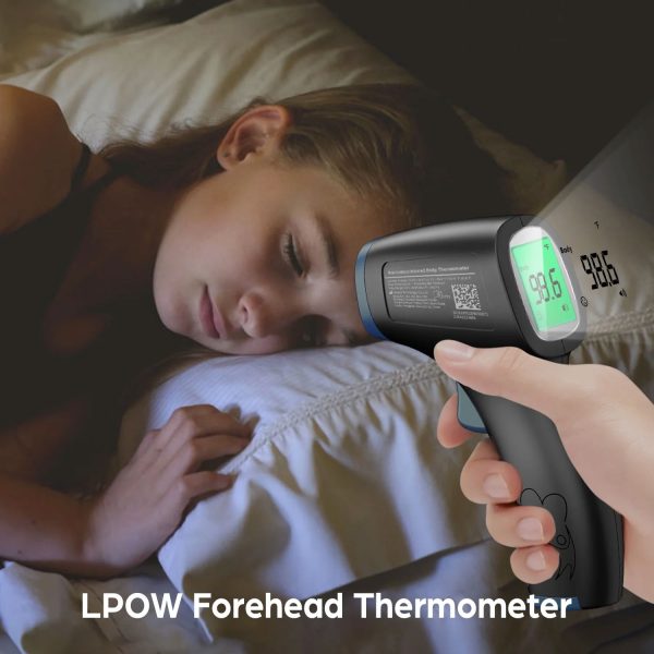 LPOW Infrared Digital Forehead Thermometer - Image 2