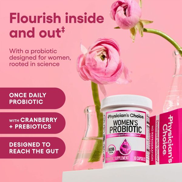 Physicians Choice Women's Probiotic 50 Billion CFU Capsules - Image 2
