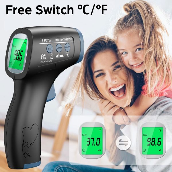 LPOW Infrared Digital Forehead Thermometer - Image 3