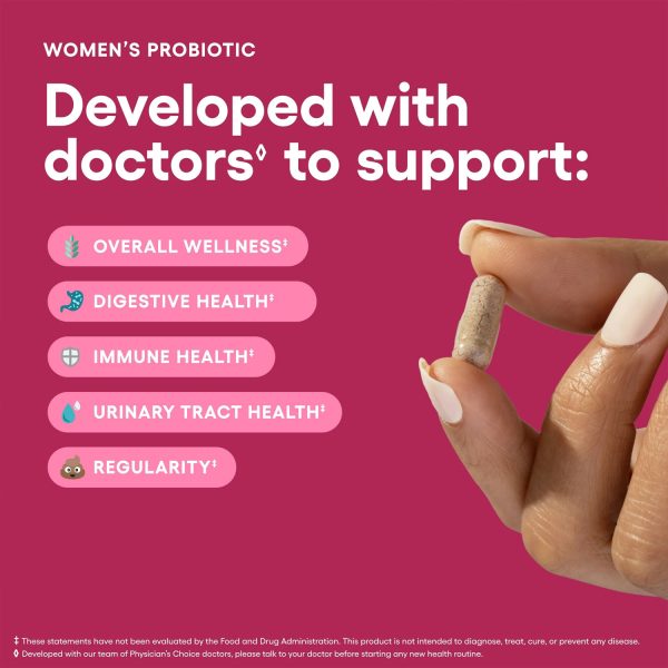 Physicians Choice Women's Probiotic 50 Billion CFU Capsules - Image 3